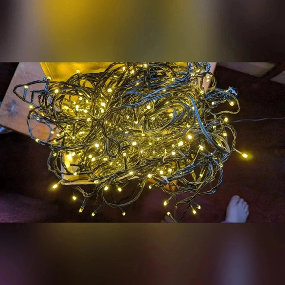 Christmas Multi Color String Lights , Super Bright 125Ft(straight) (NWT) - Picture 9 of 10